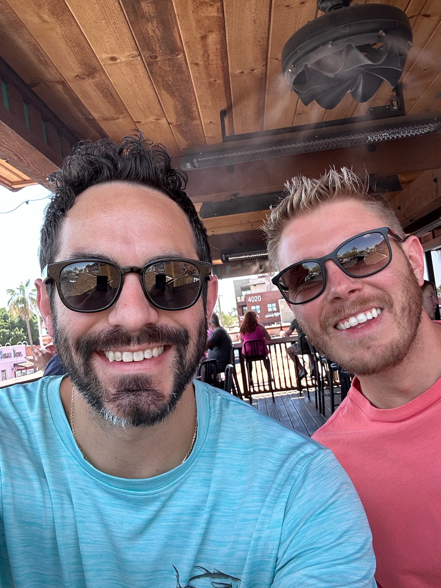 Justin and Brandon